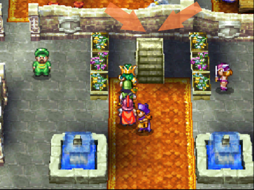 You’ll find the Fire Claw in this secret room (1) | Dragon Quest IV