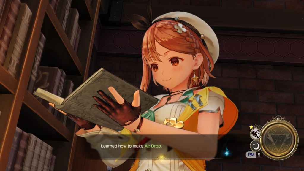 Learning the Air Drop recipe | Atelier Ryza 2: Lost Legends & the Secret Fairy