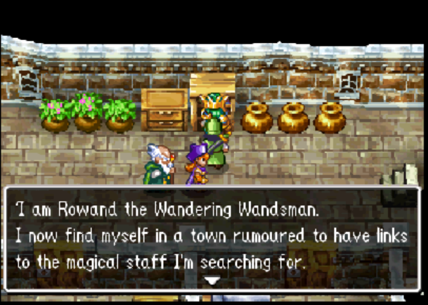 You’ll find entries from Rowand’s diary in many towns | Dragon Quest IV