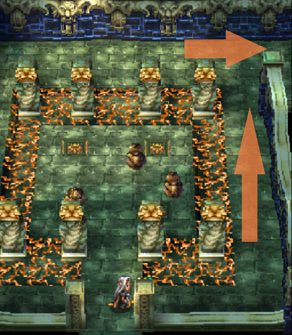 Some indications to the next floor (1) | Dragon Quest IV