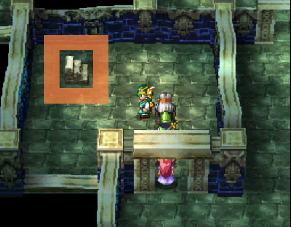 Some indications to the next floor (3) | Dragon Quest IV