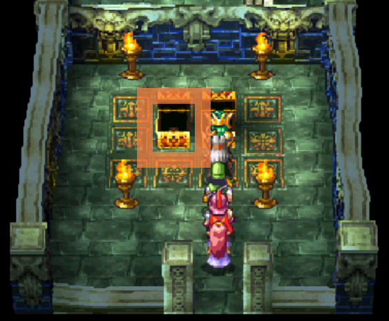 You’ll find a Staff of Lightning in this room (3) | Dragon Quest IV