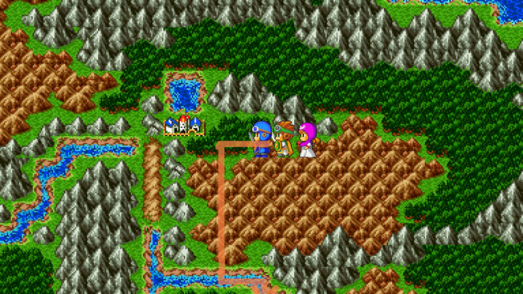 Slewse is the closest town to the Tower by a wide margin (1) | Dragon Quest II