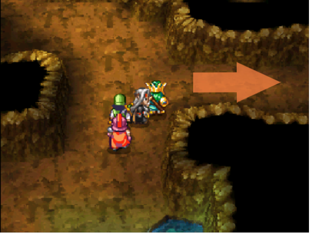 Head this way to find a Strength Ring (1) | Dragon Quest IV