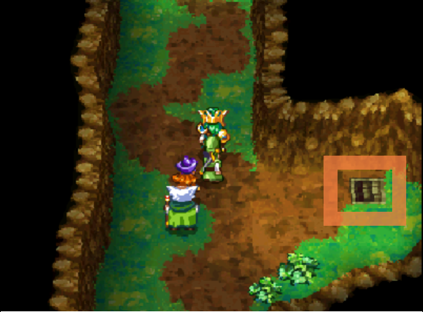 The two entrances to BF 6 and the entrance to BF 7 (2) | Dragon Quest IV