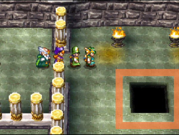 Path going to the next floor (3) | Dragon Quest IV
