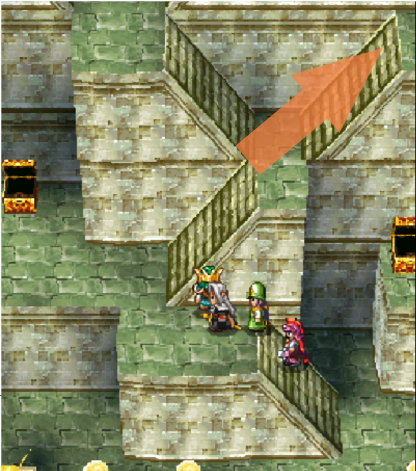 Climb the ramp ahead of you you’ll see is a Pandora Box (1) | Dragon Quest IV