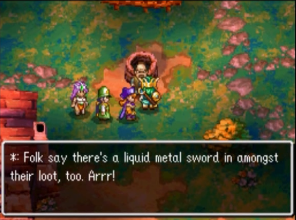 The folk in Dunplundrin will give you many clues (1) | Dragon Quest IV
