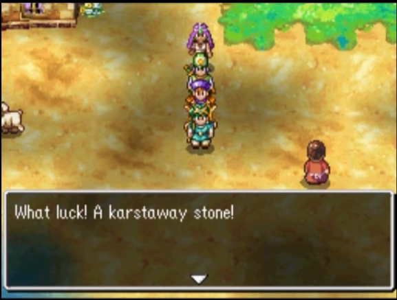 Search here to find the Karstaway Stone (2) | Dragon Quest IV