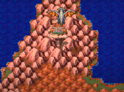 Crocodilopis on the map and in the overworld (1) | Dragon Quest V: Hand of the Heavenly Bride