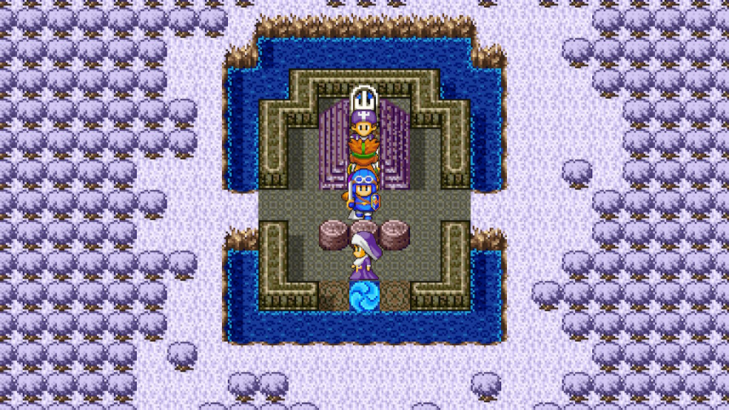 Being able to heal and save for free here is an act of true generosity from this game | Dragon Quest II