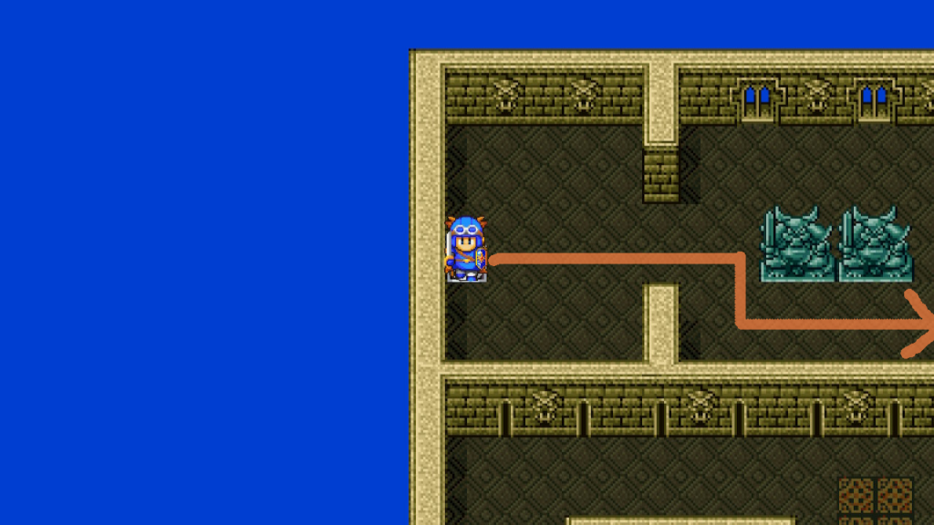 This floor is where the boss rush begins (1) | Dragon Quest II