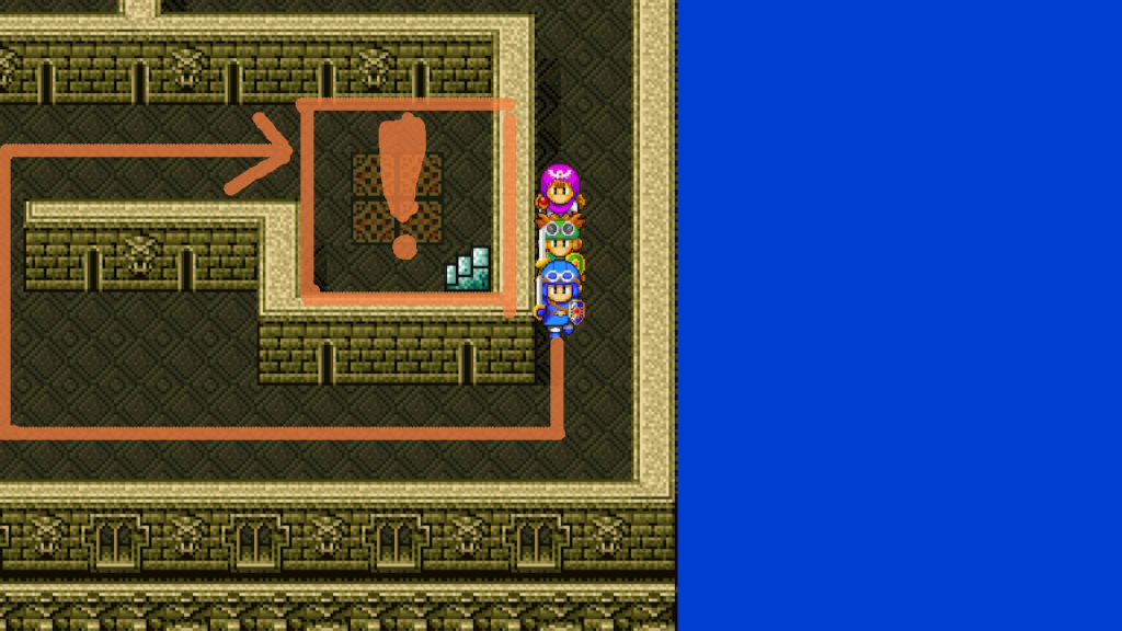 This floor is where the boss rush begins (2) | Dragon Quest II