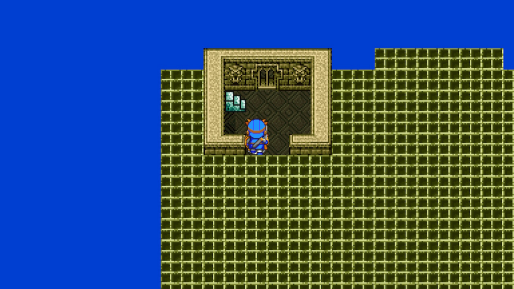 The room you’re looking for. If nothing, this dungeon is rather linear | Dragon Quest II