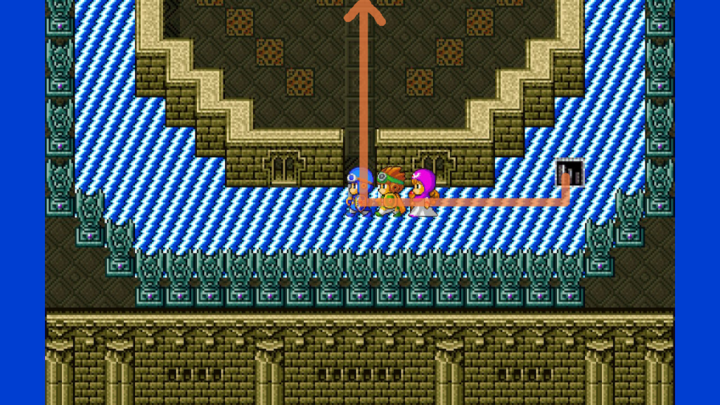 Hargon really doesn’t want to have any visitors | Dragon Quest II