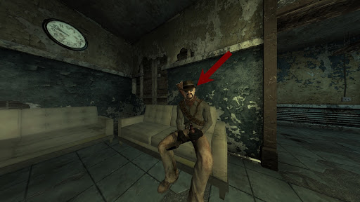 Ranger Jackson in one of the back rooms | Fallout: New Vegas