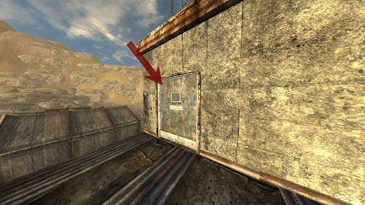 Door that leads to Aurelius’ office | Fallout: New Vegas