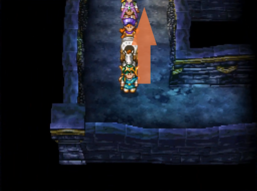 Follow these directions to reach the next floor (2) | Dragon Quest IV