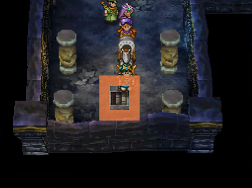 Let yourself fall into that crack to find the Mirror Shield (2) | Dragon Quest IV