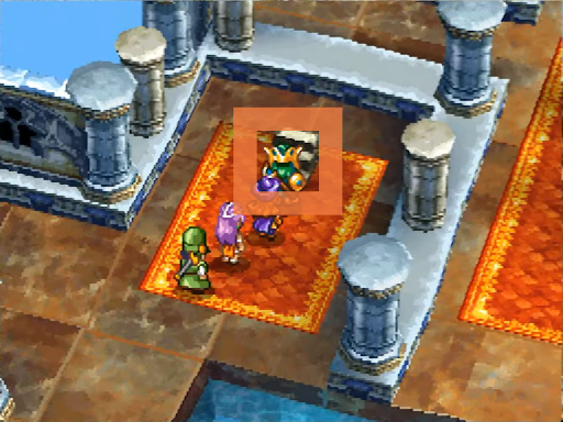 Follow these indications to reach the chest with the Glombolero (2) | Dragon Quest IV