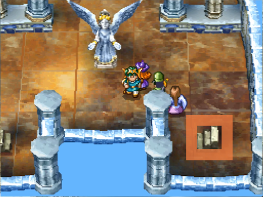 Follow these indications to reach the chest with the Glombolero (4) | Dragon Quest IV