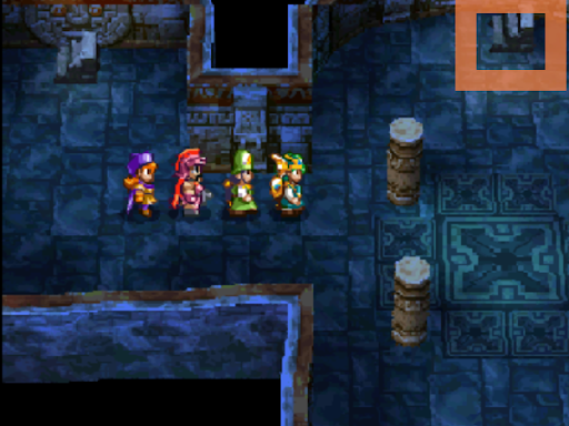 Some indications to reach the second floor (2) | Dragon Quest IV