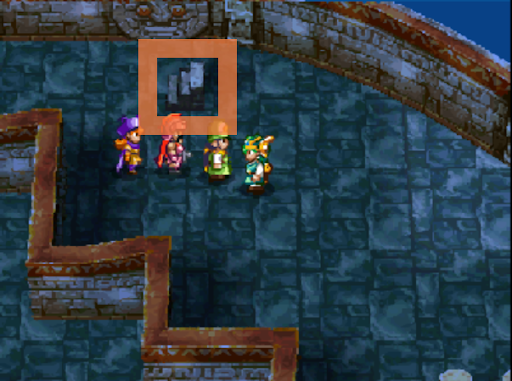 Some indications to reach the second floor (3) | Dragon Quest IV