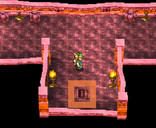 Head this way to access the secret path in Endor’s castle (3) | Dragon Quest IV