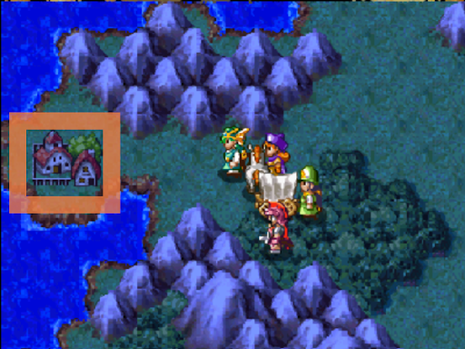 Head this way to quickly reach Lakanaba (2) | Dragon Quest IV