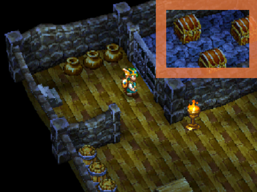 The Icicle Dirk’s location (2) | Dragon Quest IV