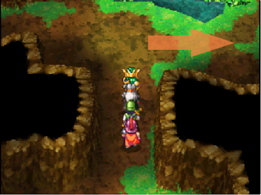 Take this path to reach the next floor (3) | Dragon Quest IV