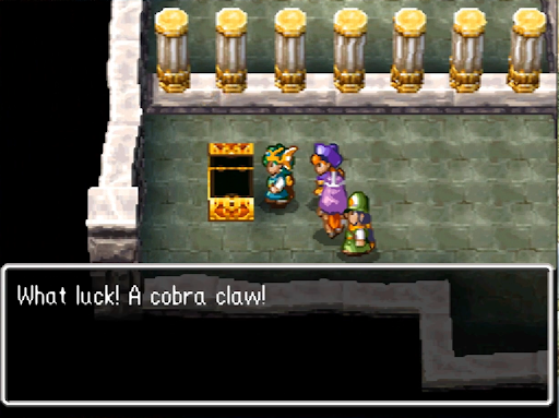 You’ll find the Cobra Claw here (4) | Dragon Quest IV