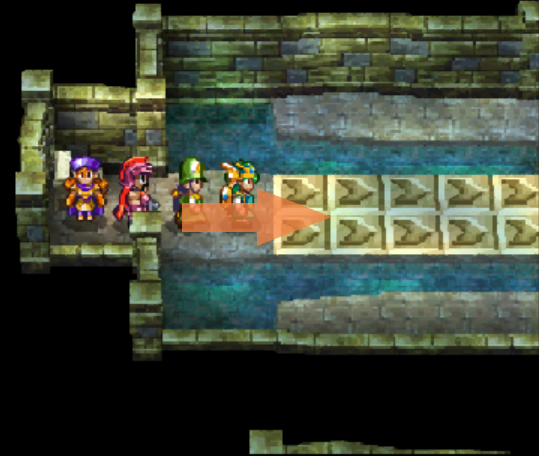 Path going to the next floor (2) | Dragon Quest IV
