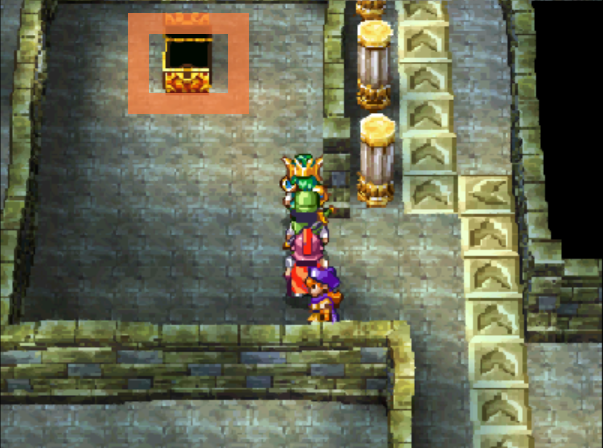 Find the next chest here (3) Dragon Quest IV