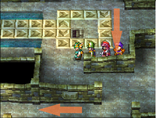 The shortest path to the next floor (2) | Dragon Quest IV