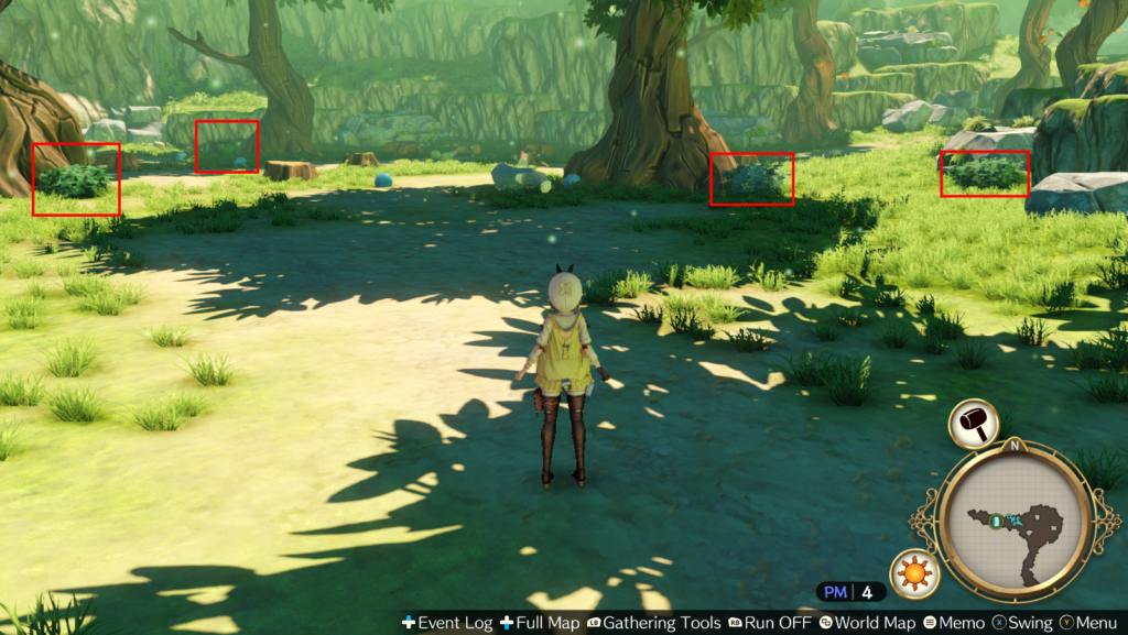 Puni monsters in the area | Atelier Ryza: Ever Darkness & the Secret Hideout