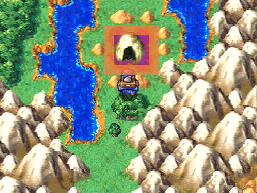 Some indications to reach the cave (3) | Dragon Quest IV