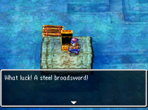 grab both chests on this floor, and ignore the other two (2) | Dragon Quest IV