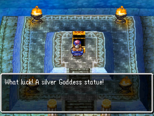 The location of the Silver Goddess Statue (2) | Dragon Quest IV