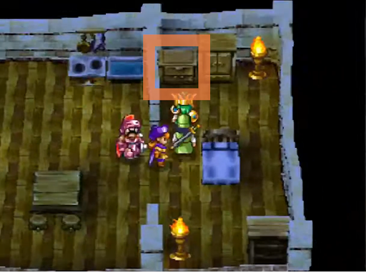 Explore these places to find the two Mini Medals, the seed and the Hairband (4) | Dragon Quest IV