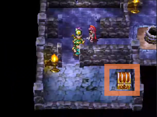 You’ll find a Meteorite Bracer here (2) | Dragon Quest IV