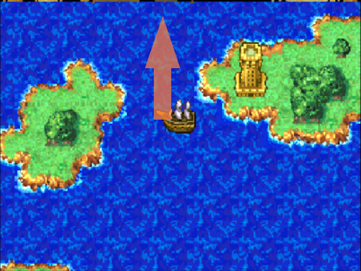 Some indications to reach Zamoksva (3) | Dragon Quest IV