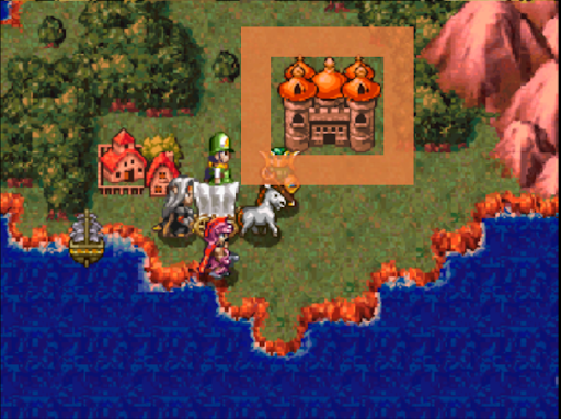 Some indications to reach Zamoksva (4) | Dragon Quest IV