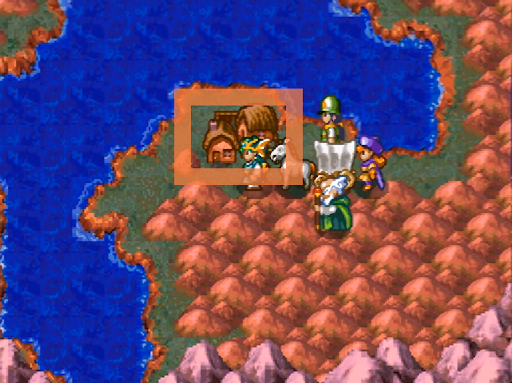 Follow this river to find Rosehill (3) | Dragon Quest IV