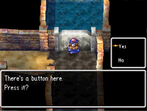 Indication going to the next floor (2) | Dragon Quest IV