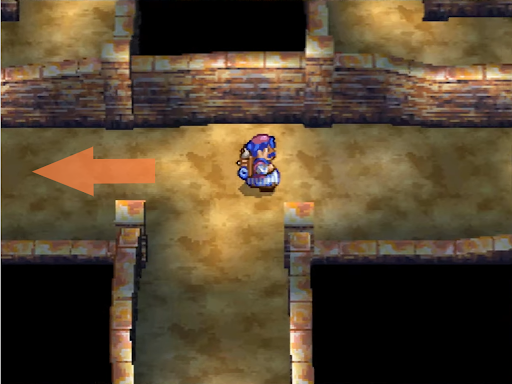 Avoid the giant boulder walking this way (2) | Dragon Quest IV