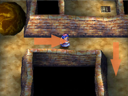 Avoid the giant boulder walking this way (4) | Dragon Quest IV