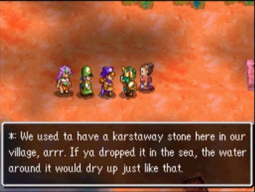 The folk in Dunplundrin will give you many clues (2) | Dragon Quest IV