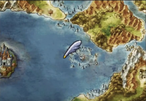 Mermaid Reef Map 1 | Dragon Quest VI: Realms of Revelation