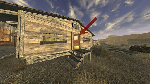Entrance to Perl’s house | Fallout: New Vegas